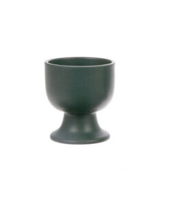 HKliving ACE6803 Bold&Basic Ceramics: mug on base matt green