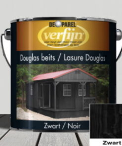 De Parel Verfijn Douglasbeits Zwart 2.5L