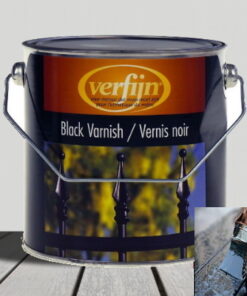 De Parel Verfijn Black Varnish 2.5 L