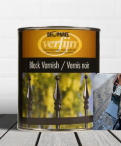De Parel Verfijn Black Varnish 0.75 L