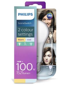 Philips 14W (100W) E27 Cool Daylight / Warm White Bulb energy-saving lamp