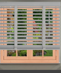 Intensions Jaloezieën Hout ( lichtgrijs Houtnerf ) 60 x H 130 cm 50mm