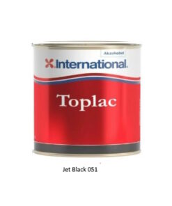 International toplac (Jet Black 051) 0.75 ltr.
