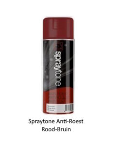 Spraytone Spuitbus Anti-roest 400ml  (Rood-Bruin)