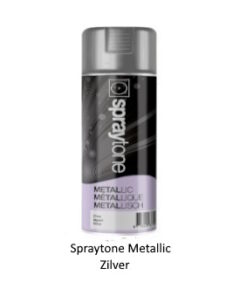 Spraytone Metallic 400 ml. Zilver
