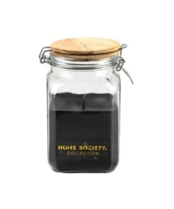 Candle jar Cosina L black