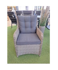Toulouse lounge tuinstoel royal ribbon gray