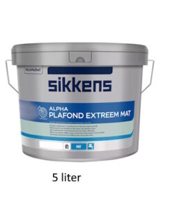 Alternative view of Sikkens Alpha Plafond Extreem Mat 2,5 L