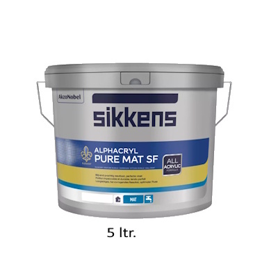 Sikkens Alphacryl Pure Mat SF N00 2.5 liter - Afbeelding 3