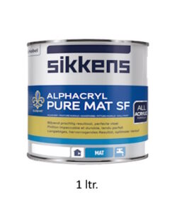 Alternative view of Sikkens Alphacryl Pure Mat SF N00  2.5 liter