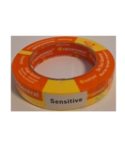 Afplaktape Sensitive Highpower 24 x 45 mtr.  (geel)