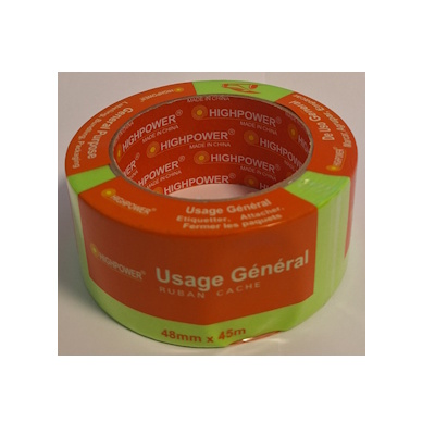Afplaktape High power 48 mm x 45 mtr. ( Groen )