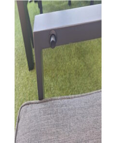 Alternative view of Diningstoel Sven verstelbaar aluminium (licht grijs)