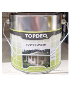 Topdeq Syteemverf 16 (Zwart) 2.5 ltr.