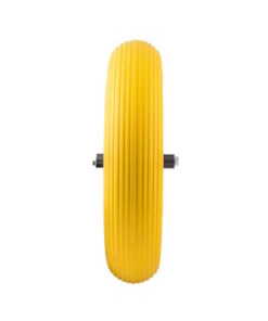 Alternative view of Antilek kruiwagenwiel 4.00-8 pu plastic geel