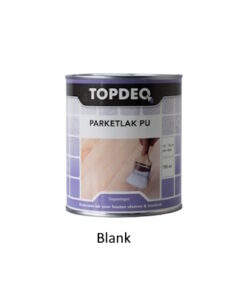 TOPDEQ Parketlak PU Transparant Blank (Zijdeglans  750ml)