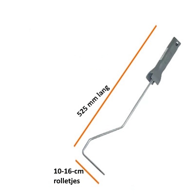 Anza softgrip verfroller beugel 10-16 cm/6mm/525mm - Afbeelding 2