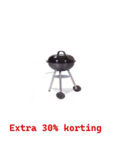 Bol BBQ Ø47 cm - zwart Eco