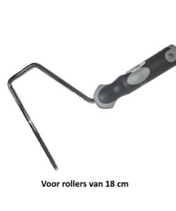 Beugel voor roller - 18cm (as dikte 8mm) (eigenmerk)