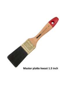 Master  platte kwast alkyd 1,5"/38mm