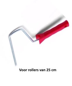 Beugel voor roller - 25cm (as dikte 8mm) (eigenmerk)