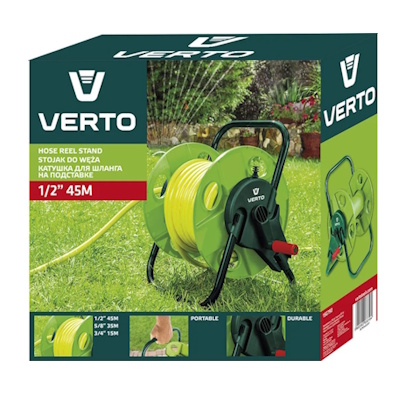 Verto 15G790 - 1/2" slanghaspel 45mtr.
