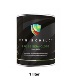 Van Schildt lak sb semi-gloss (voor buiten) 1 liter
