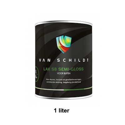 Van Schildt lak sb semi-gloss (voor buiten) 1 liter