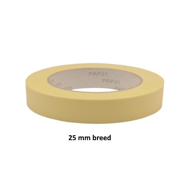 Adhesive Afplaktape 25mm x 50 meter